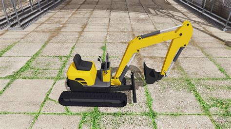 mini excavator farming simulator|farming simulator modhub.